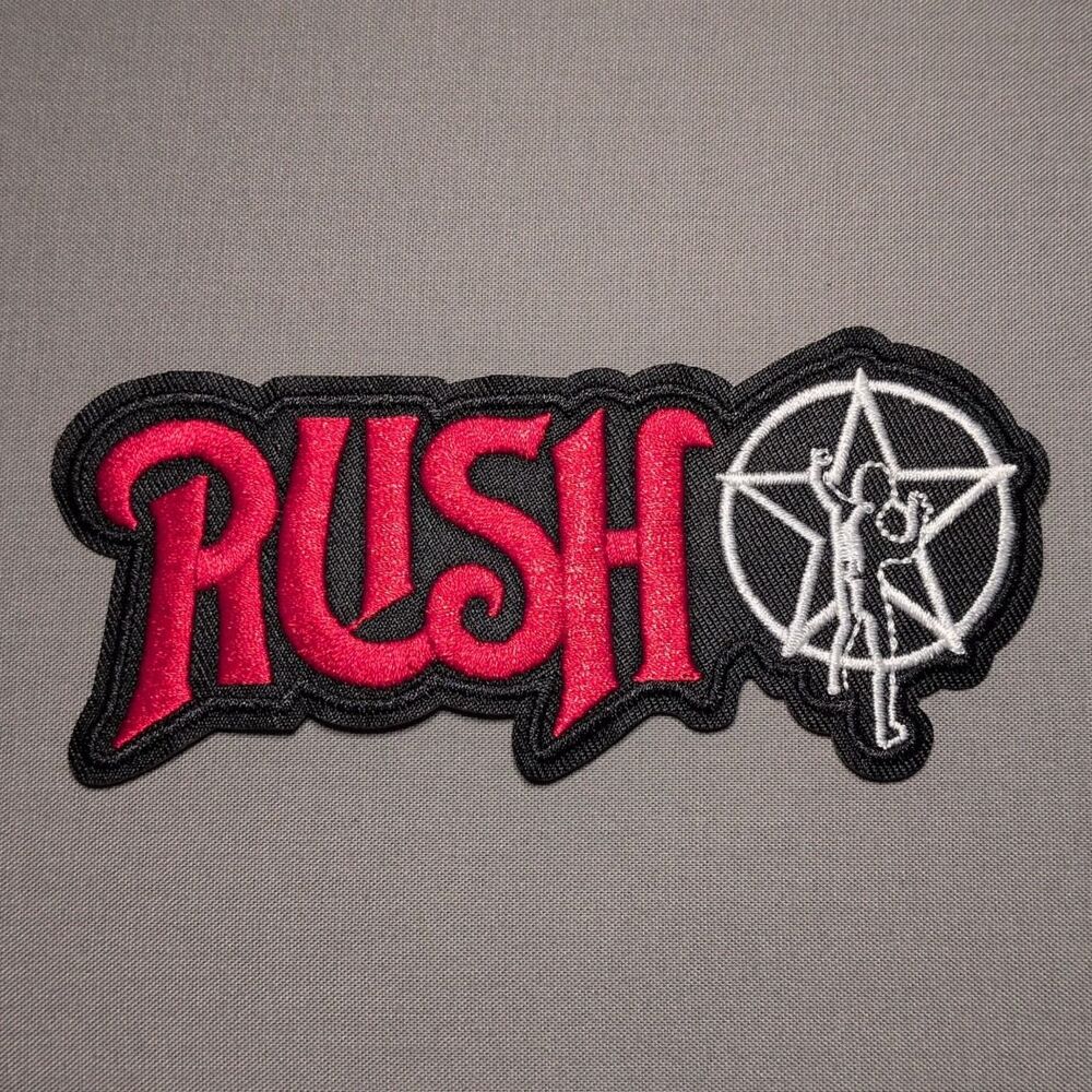 Rush Band Embroidered Iron On Patch | Rock Music Patch
